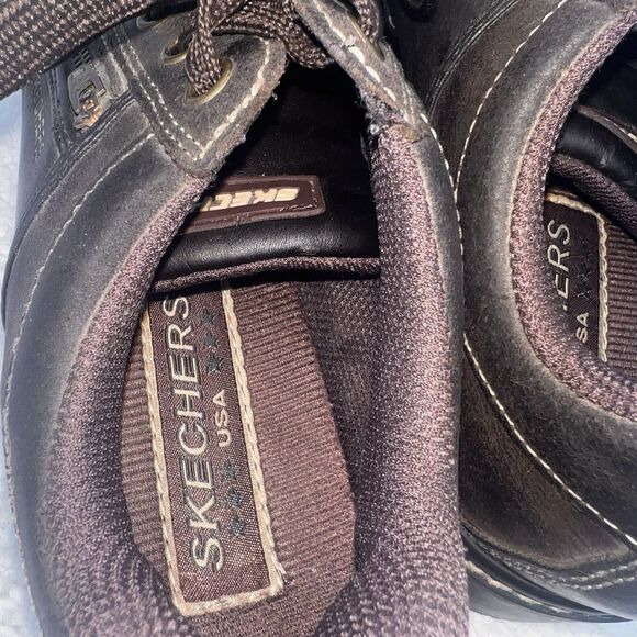 Vintage Skechers Platform Jammers Chunky Lug Sole Shoes Women Size 8 Zipper Y2K - Picture 10 of 13